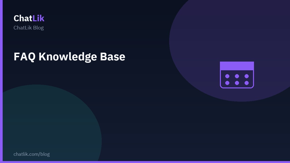 ChatLik AI FAQ knowledge base