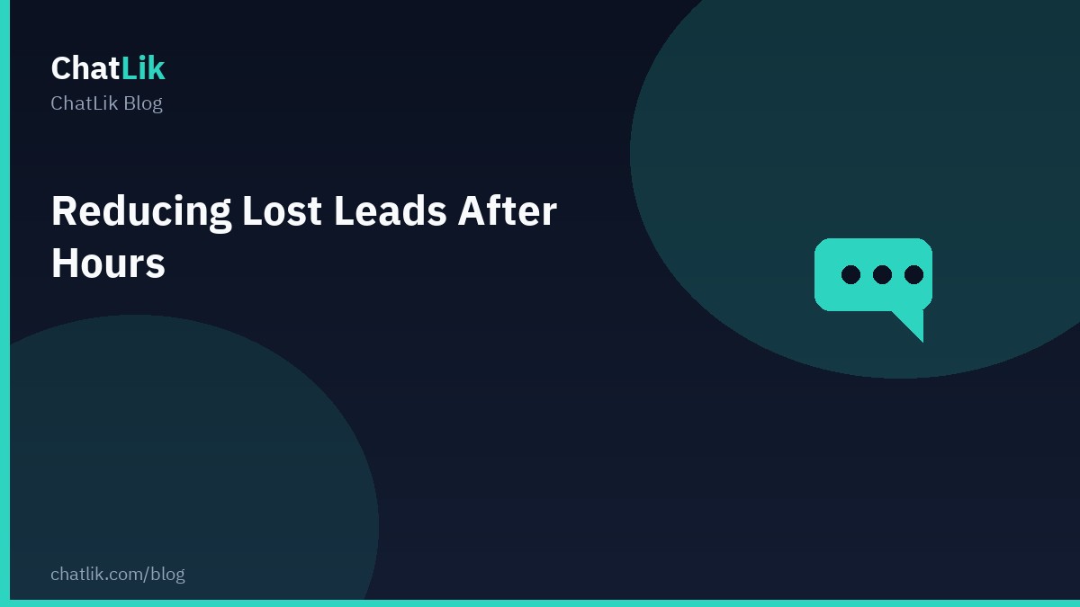 Reducing Lost Leads After Hours